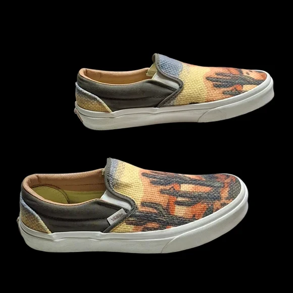 Vans Classic Cactus Tapestry Slip-On Shoes Unisex Men 7.5 Women 9 - Picture 8 of 16